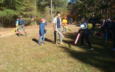 Webelos camping trip at Bert Adams COPE